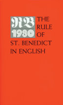 Excerpts from the Holy Rule of Saint Benedict