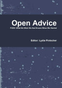 Find Open Advice. FOSS; What We Wish We Had Known When We Started at Google Books
